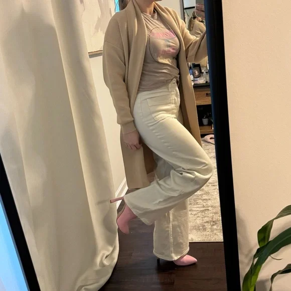 Pink Scrunch Ankle Booties Heels - Picture 5 of 16